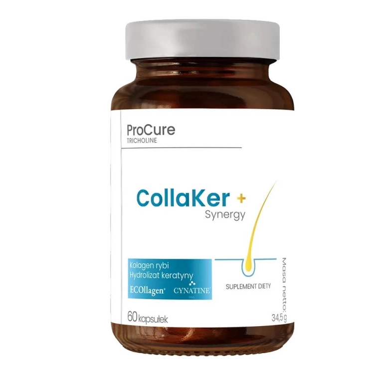Pro cure tricholine CollaCare + synergy Suplement diety 60 kapsułek .jpg
