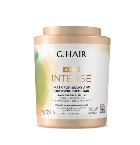 Inoar g.hair b-tox intense-Maska redukująca objętość włosów 1kg