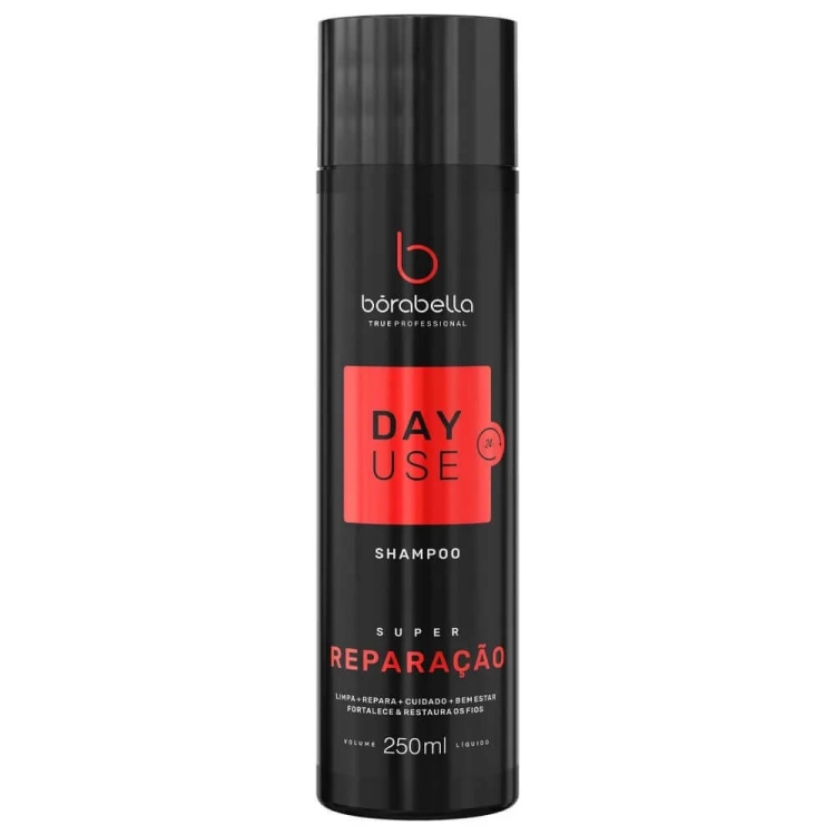 Borabella day use super repair Szampon regenerujący do włosów łamliwych i zniszczonych 250ml.jpg