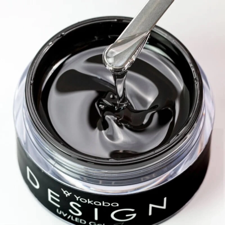 Yokaba 01 glass design uv/led Żel samopoziomujący do paznokci 50ml