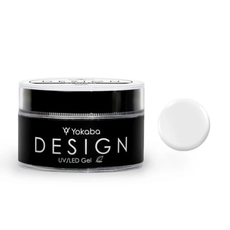 Yokaba 01 glass design uv/led Żel samopoziomujący do paznokci 50ml