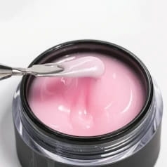 Yokaba 04 mask pink design uv/led Żel samopoziomujący do paznokci różowy 50ml