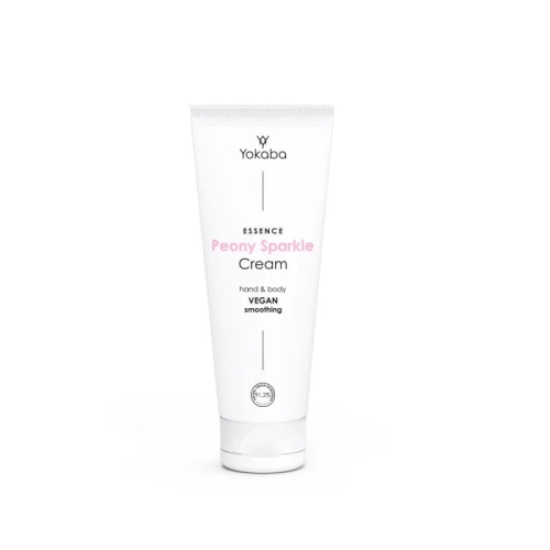 Yokaba peony sparkle hand&body Rozświetlający krem do ciała i dłoni 75ml