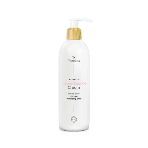 Yokaba peony sparkle hand&body Rozświetlający krem do ciała i dłoni 230ml