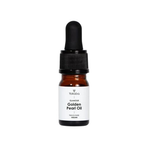 Yokaba glamour golden pearl oil face&body Olejek ze złotymi drobinkami do twarzy i ciała 4ml