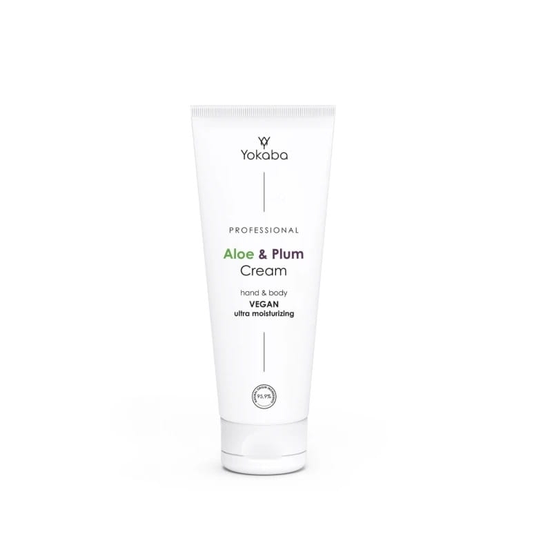 Yokaba aloe&plum cream hand&body Nawilżający krem do ciała i dłoni 75ml
