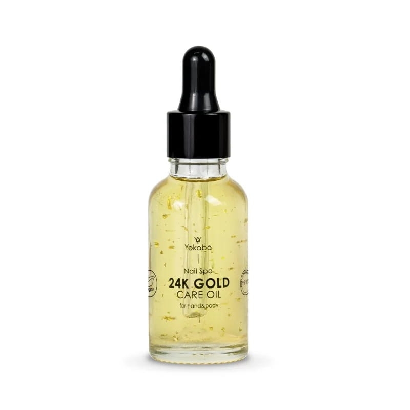 Yokaba 24k gold care oil Olejek ze złotem do ciała i dłoni 30ml