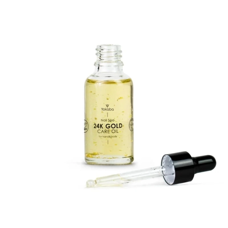 Yokaba 24k gold care oil Olejek ze złotem do ciała i dłoni 30ml