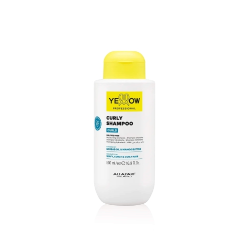 Yellow curls - Szampon do włosów kręconych i falowanych 500ml.jpg