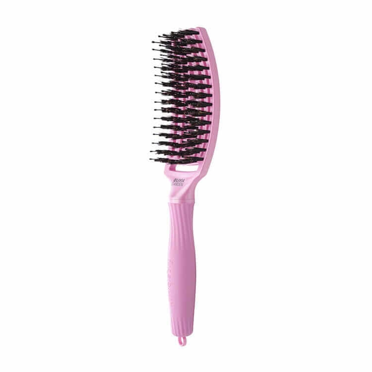 Olivia Garden Finger Brush Szczotka rozczesująco-masująca arctic lights różowa.jpg