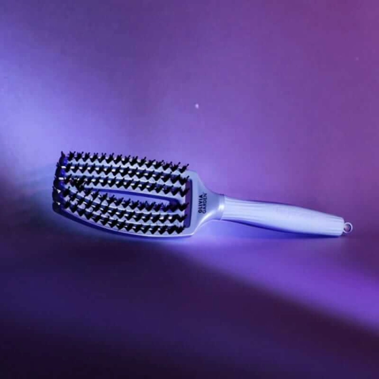 Olivia Garden Finger Brush Szczotka rozczesująco-masująca arctic lights błękitna.jpg