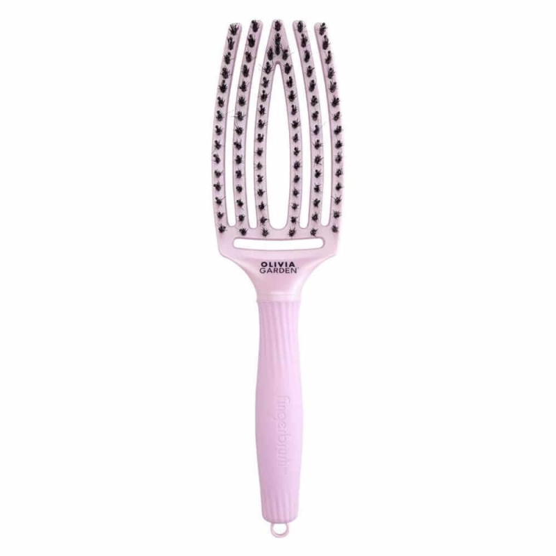 Olivia Garden Finger Brush Szczotka rozczesująco-masująca arctic lights lawendowa.jpg