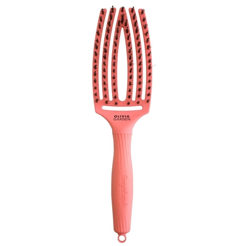 Olivia Garden Finger Brush Szczotka rozczesująco-masująca i'm perfection brzoskwiniowa.jpg