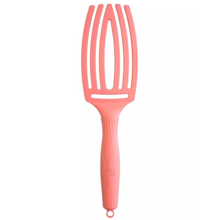 Olivia Garden Finger Brush Szczotka rozczesująco-masująca i'm perfection brzoskwiniowa.jpg