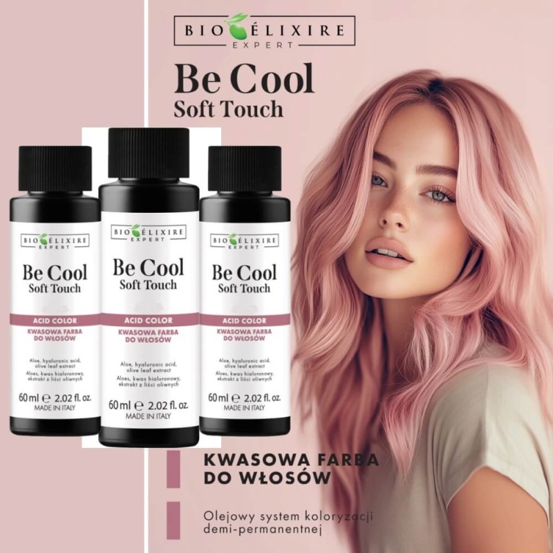 Bioelixire expert be cool soft touch Kwasowa farba do włosów bez amoniaku 60ml.jpg