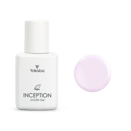 Yokaba inception Samopoziomujący żel do paznokci z pędzelkiem 08 lavender haze 30m