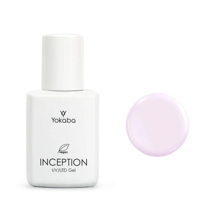 Yokaba inception Samopoziomujący żel do paznokci z pędzelkiem 08 lavender haze 30m
