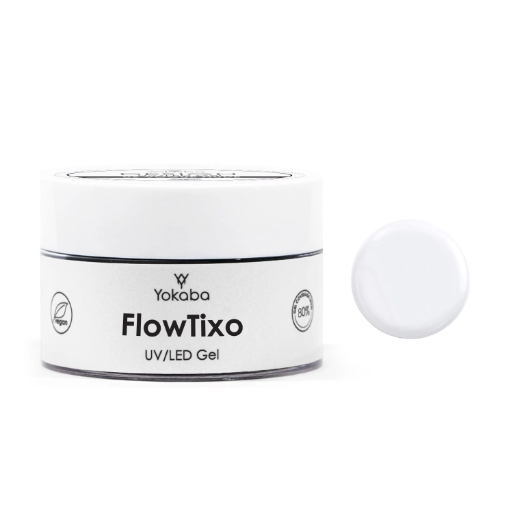 Yokaba flowtixo Żel do paznokci 01 milky 50g