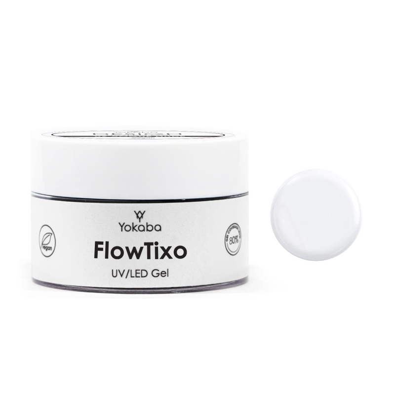 Yokaba flowtixo Żel do paznokci 01 milky 50g