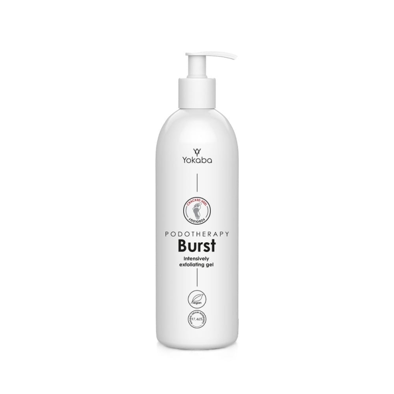 Yokaba podotherapy burst Żel do usuwania zrogowaciałej skóry pięty i modzeli 250ml