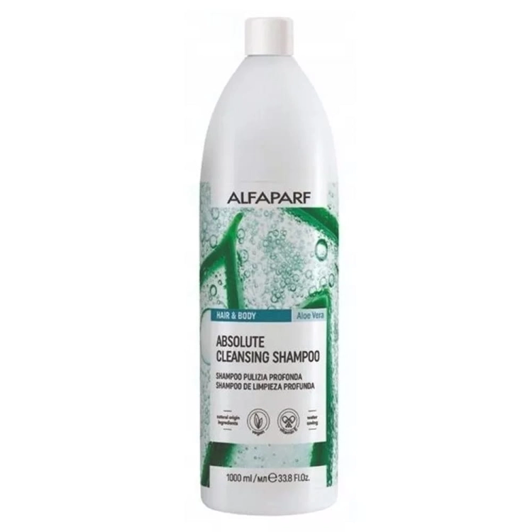 Alfaparf hair&body absolute cleansing Szampon oczyszczający do włosów i ciała 1000ml
