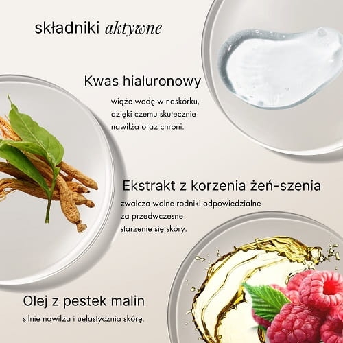 Mokosh Regenerujący krem do twarzy anti-pollution malina 60ml