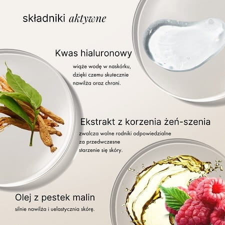 Mokosh Regenerujący krem do twarzy anti-pollution malina mini 15ml