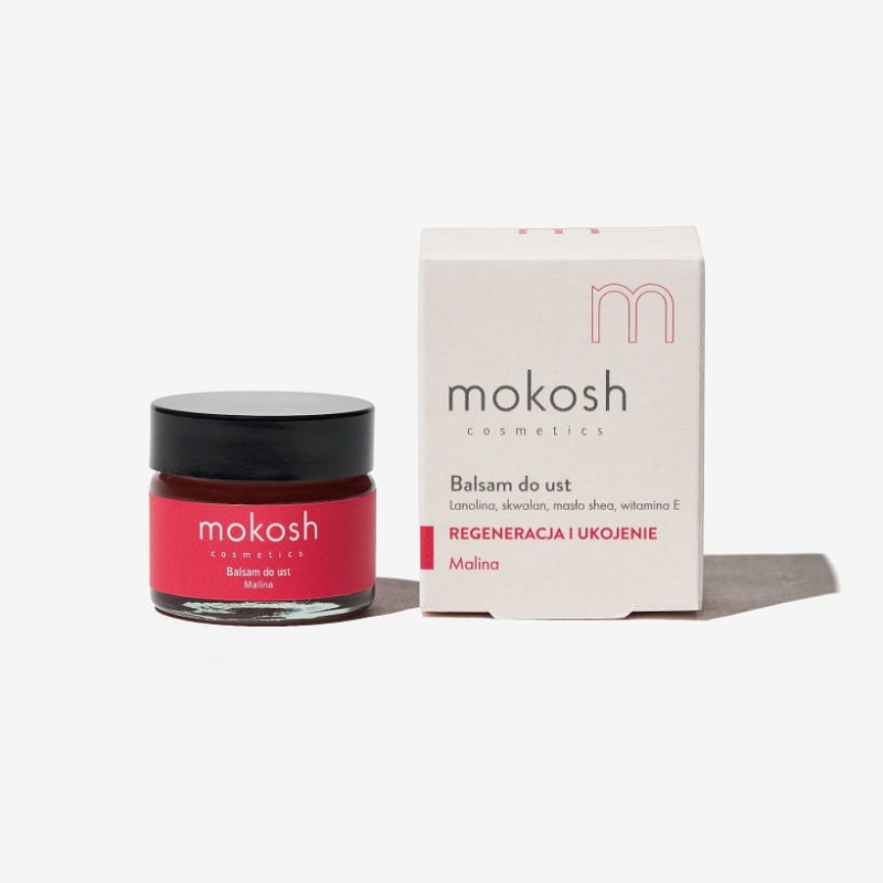 Mokosh Balsam do ust malina 15ml