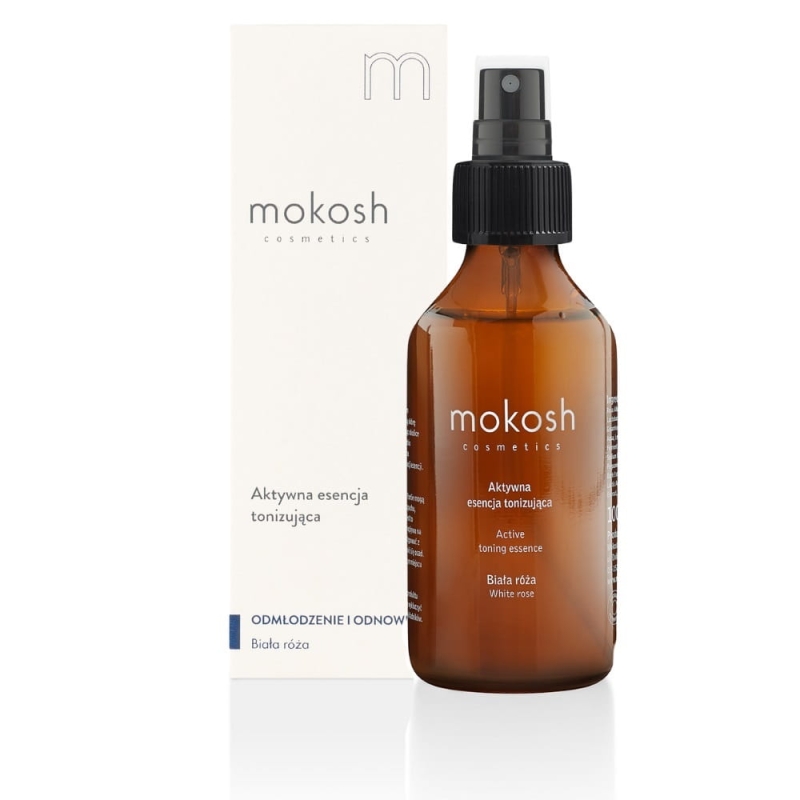 Mokosh Aktywna esencja tonizująca biała róża 100ml