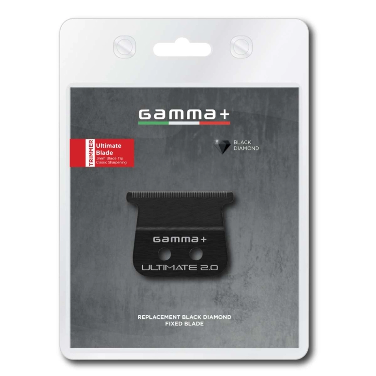 Gamma Piu ultimate blade 2.0 black diamond Ostrze stałe do trymerów