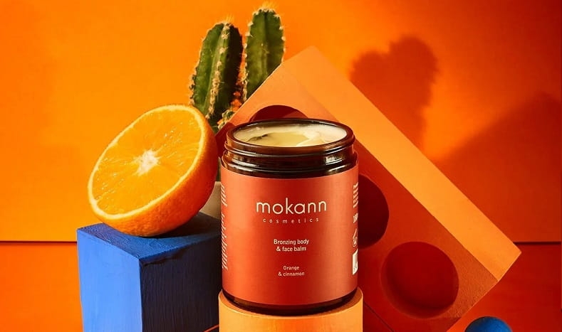 Mokosh Brązujący balsam do ciała i twarzy pomarańcza z cynamonem 180ml