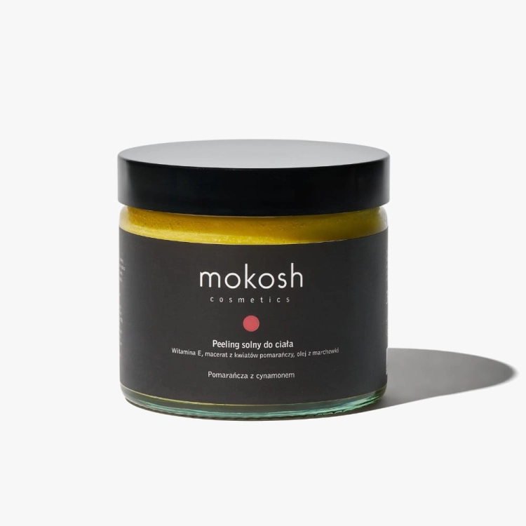 Mokosh Peeling solny do ciała pomarańcza z cynamonem 300g