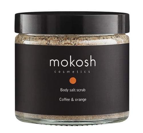 Mokosh Peeling solny do ciała Kawa z pomarańczą 300g