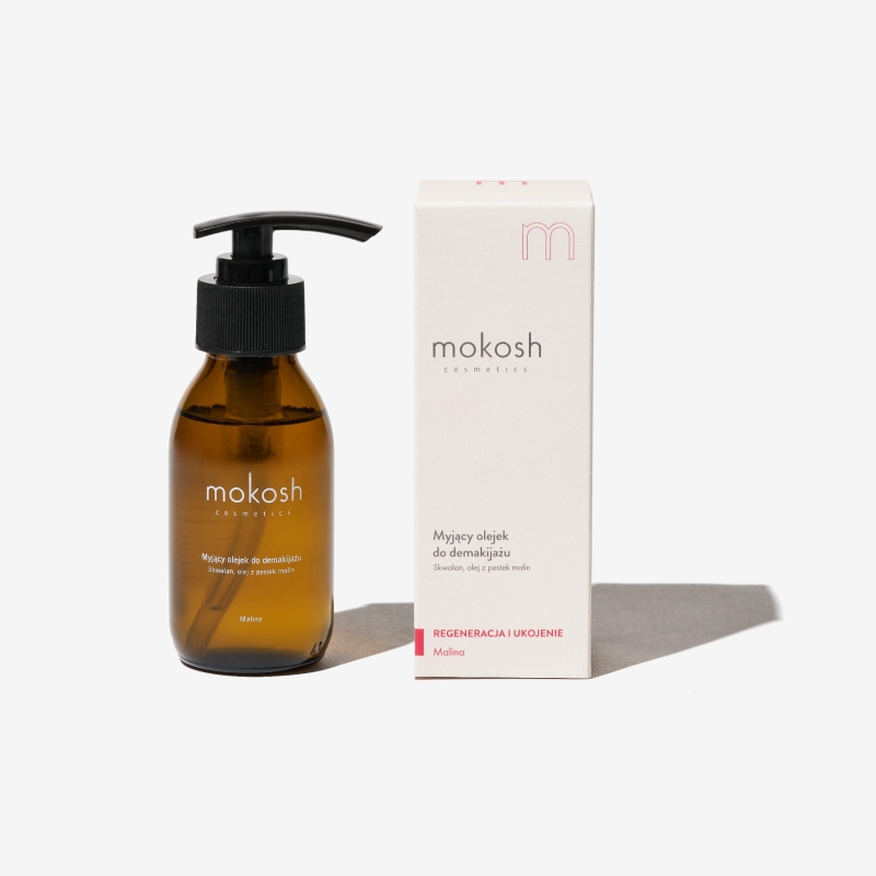 Mokosh Myjący olejek do demakijażu malina 90ml