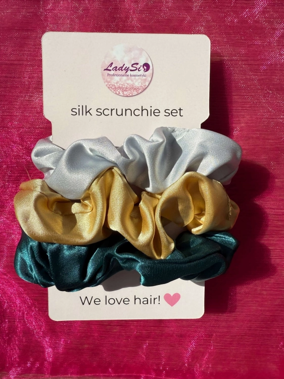 Silk scrunchie set Jedwabne gumki do włosów zestaw 4 sztuki IMG 4633.jpg