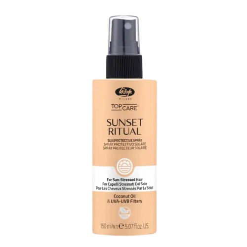Lisap sunset ritual Spray ochronny do włosów na słońce z filtrami UVA i UVB 150ml.jpg