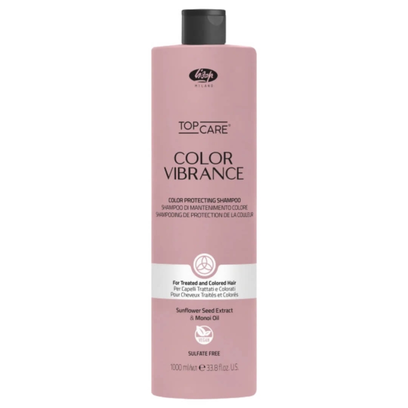 Lisap top care color vibrance Szampon chroniący kolor do włosów farbowanych 1000ml.jpg