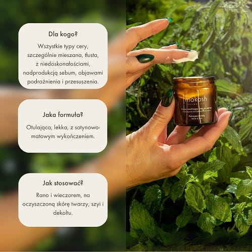 Mokosh Kojąco nawilżający krem pokrzywa z miętą 60ml