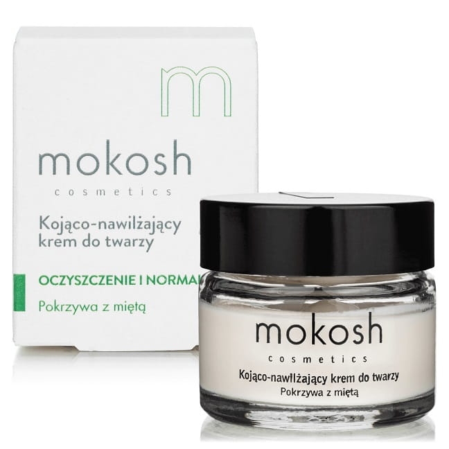 Mokosh Kojąco nawilżający krem pokrzywa z miętą 15ml