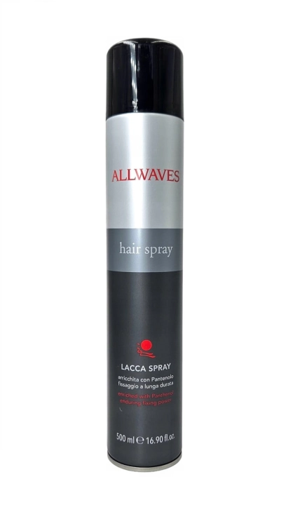Allwaves hair spray Lakier do włosów mocny 500ml