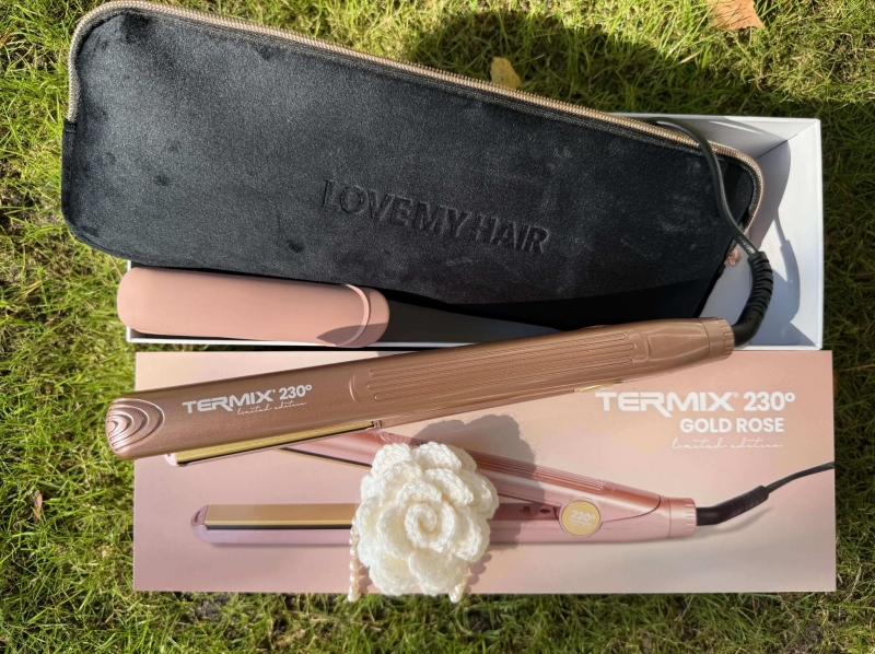 Termix 230° gold rose Prostownica do włosów z jonizacją i podczerwienią w kolorze różowego złota.jpg