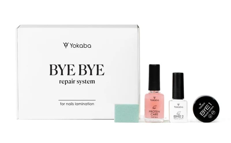 Yokaba zestaw byebye repair System do laminacji paznokci