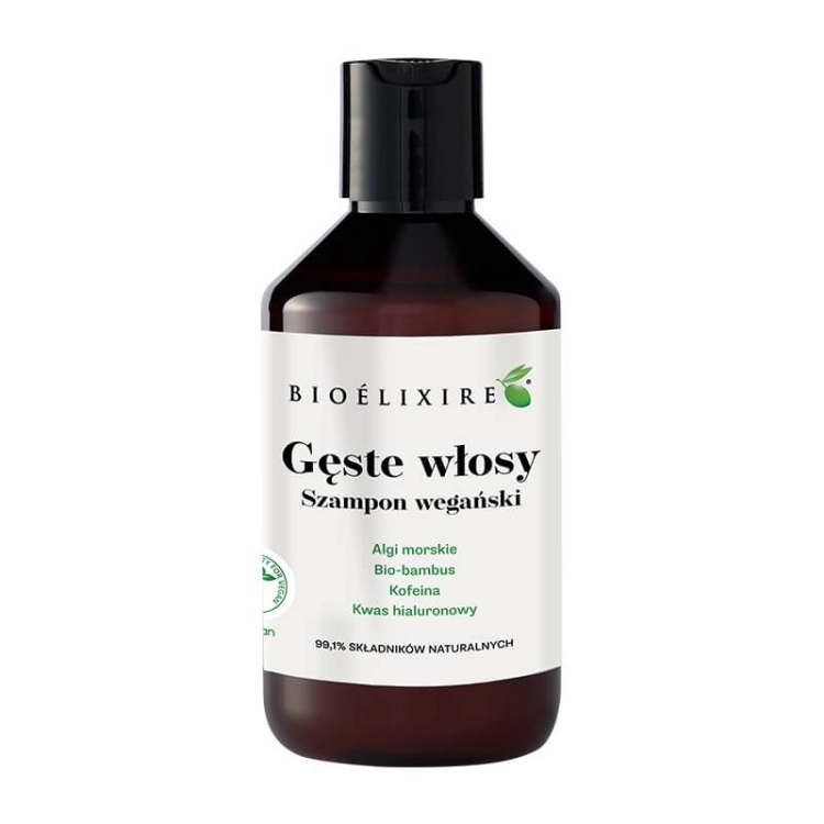 Bioelixire Gęste włosy Wegański szampon przeciw wypadaniu włosów 300ml.jpg