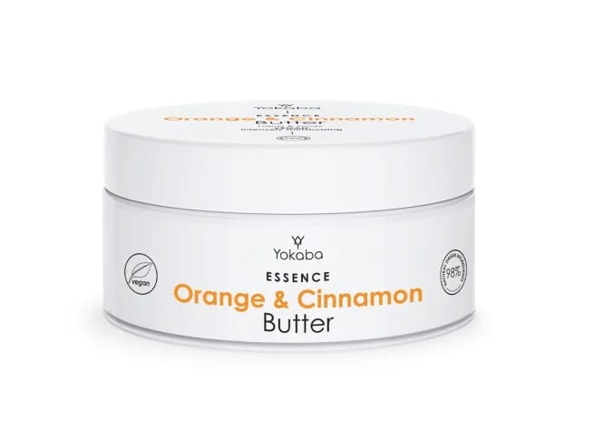Yokaba orange & cinnamon butter hand&body Pomarańczowo cynamonowe masło do ciała 200ml