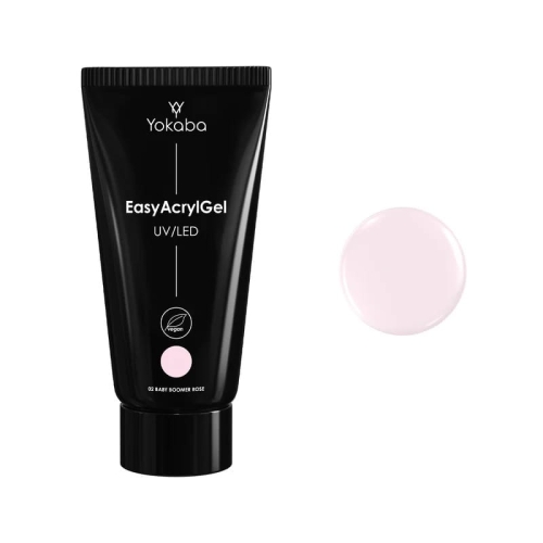 Yokaba easyacrylgel Akrylożel do paznokci 02 baby boomer rose 50ml