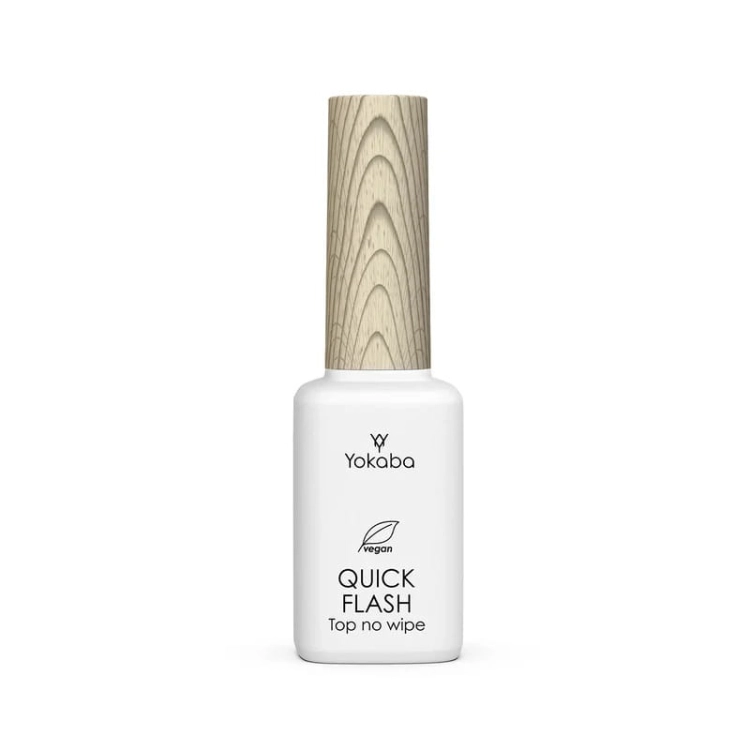 Yokaba top no wipe quick flash Top do paznokci hybrydowych 12ml