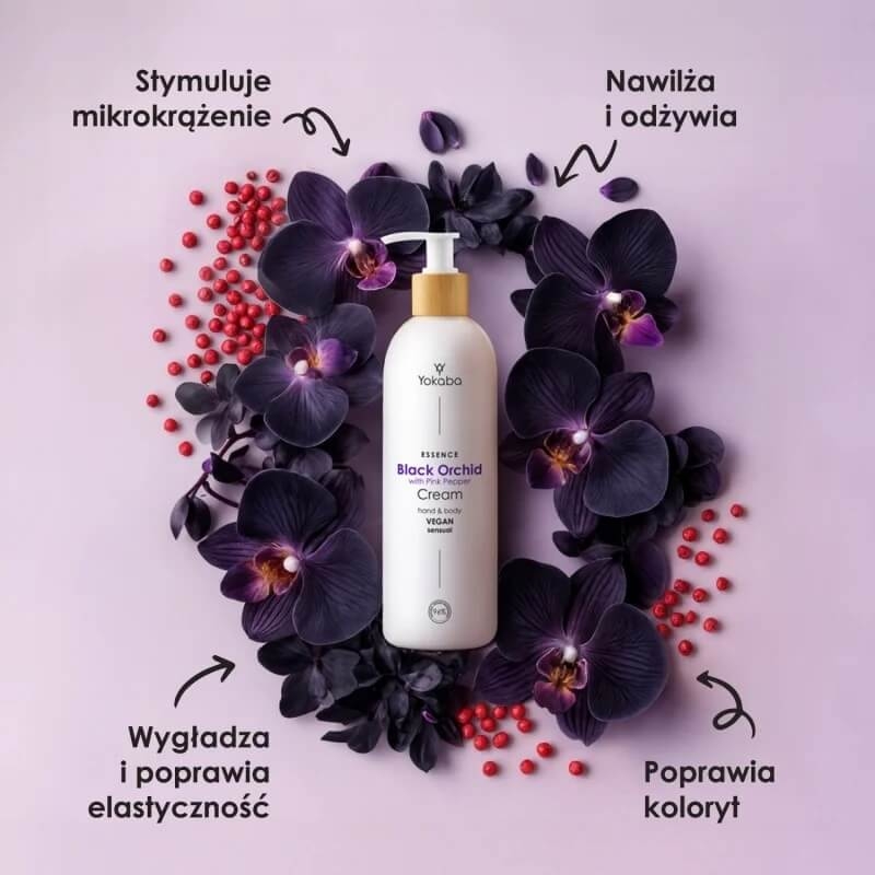 Yokaba black orchid cream hand&body Nawilżająco odżywczy krem do ciała i dłoni 240ml.jpg