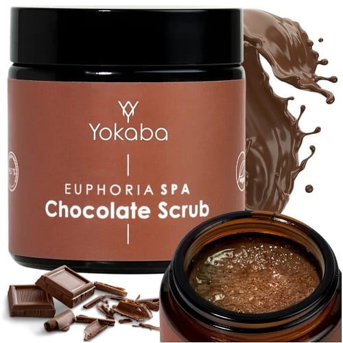 Yokaba chocolate scrub Czekoladowy peeling do ciała 100ml