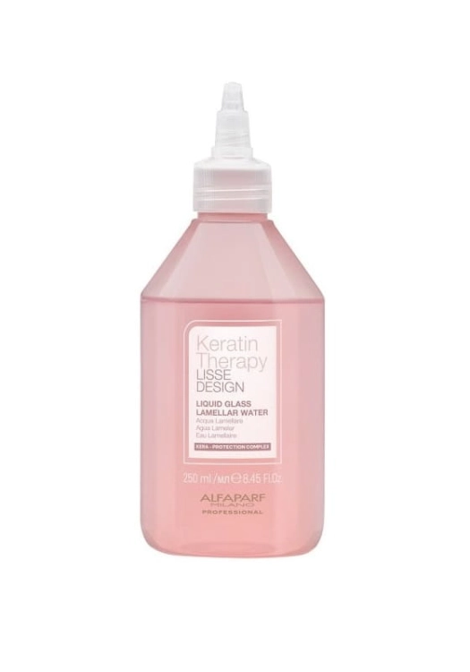 Alfaparf lisse design liquid glass Woda lamelarna do włosów 250ml