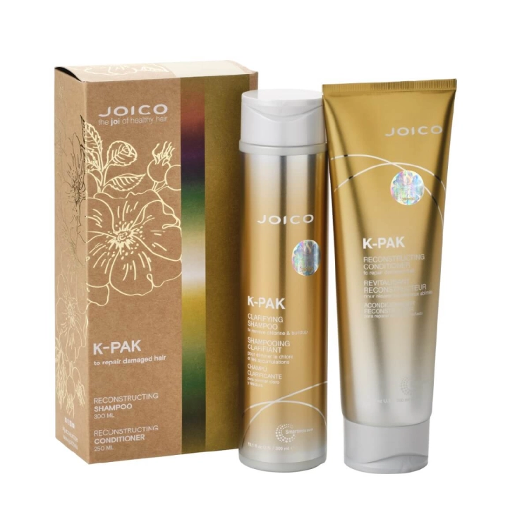 Joico k-pak reconstructing Zestaw regenerujący Szampon 300ml odżywka 250ml.jpg